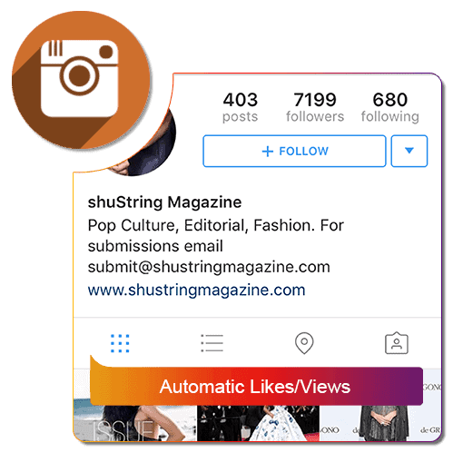 Buy Automatic Instagram Likes Views