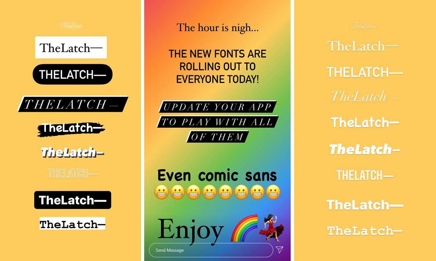 customize Instagram fonts