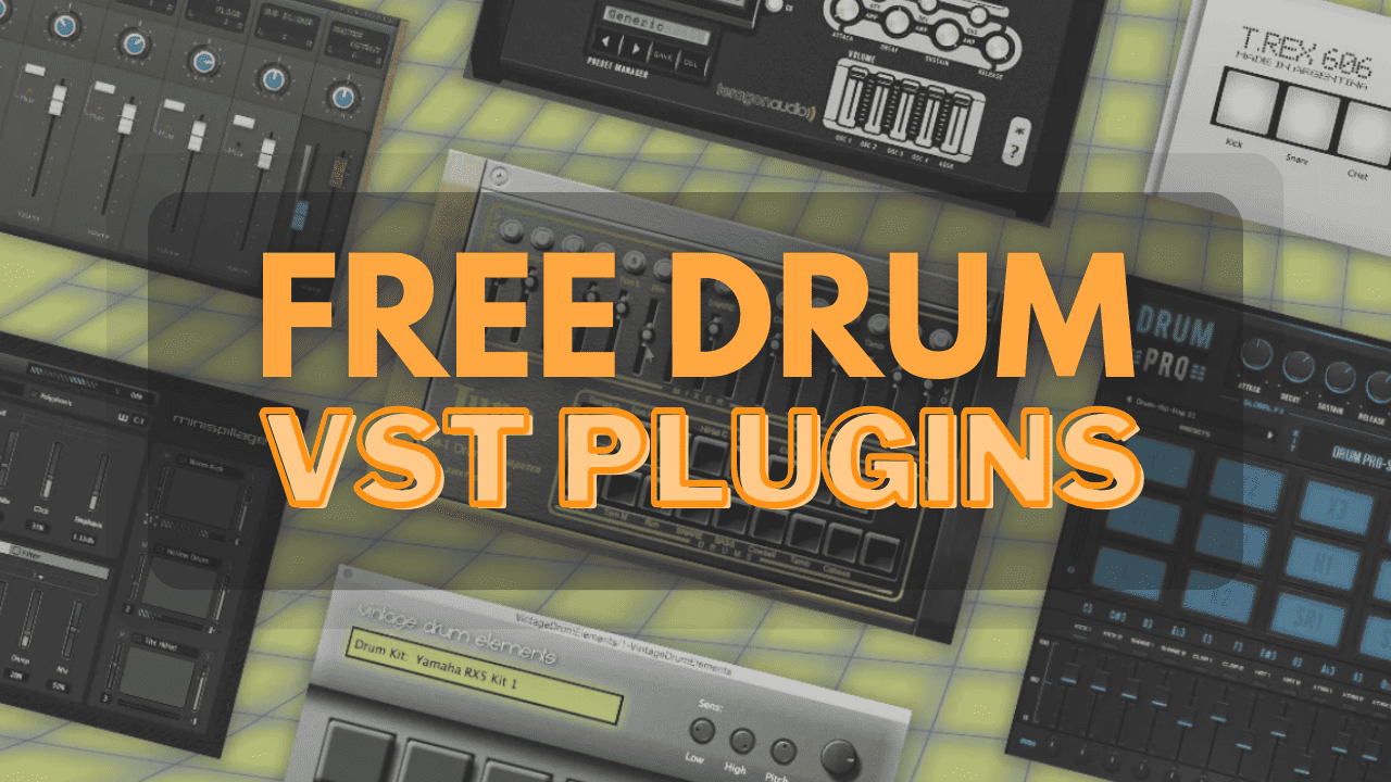 Free Drum VST Plugins