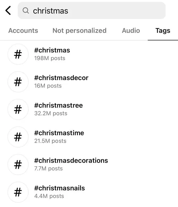60+ Best Instagram Christmas Hashtags to Go Viral (2023 Edition