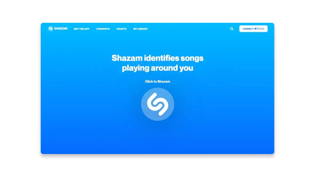 Shazam - app to find new music in 2024