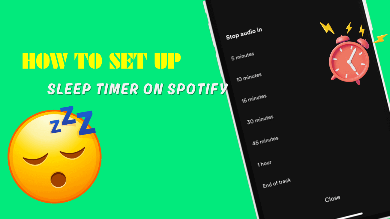 Set Sleep Timer on Spotify