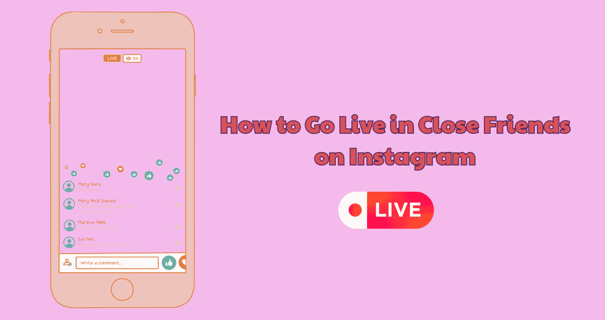 How to Go Live in Close Friends on Instagram