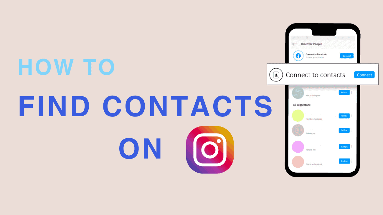 Find Contacts on Instagram