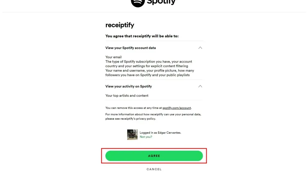 How to Make My Own Spotify Receiptify - step 4