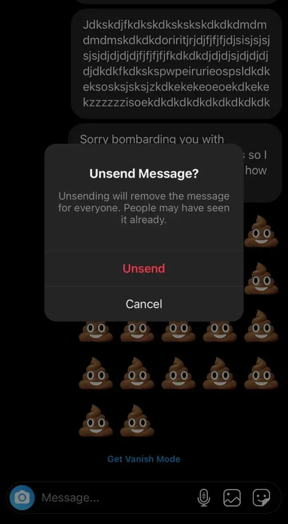 What Happens If You Unsend a Message on Instagram 2