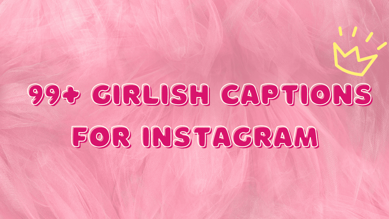 Girlish Captions for Instagram cover