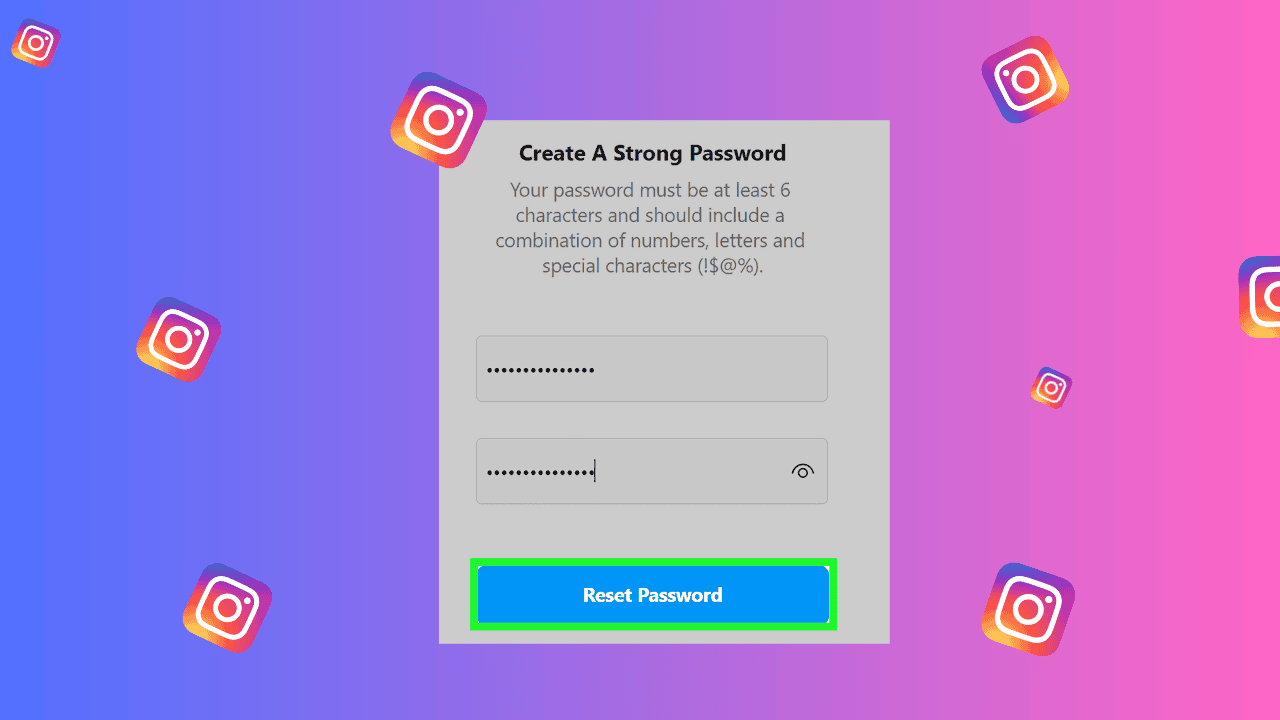 How To Reset Your Instagram Password
