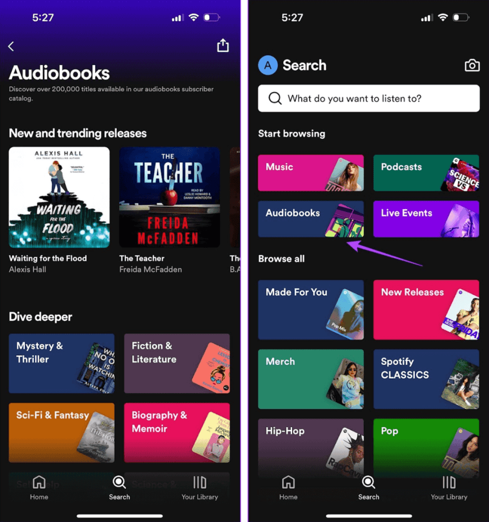 Audiobooks On Spotify