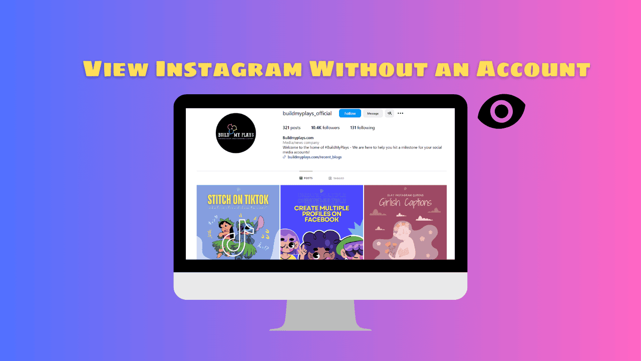 How To View Instagram Without an Account