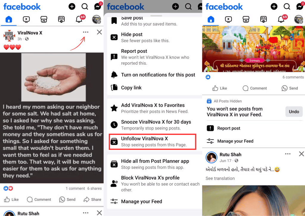 How to Clean Up Your Facebook Home Feed