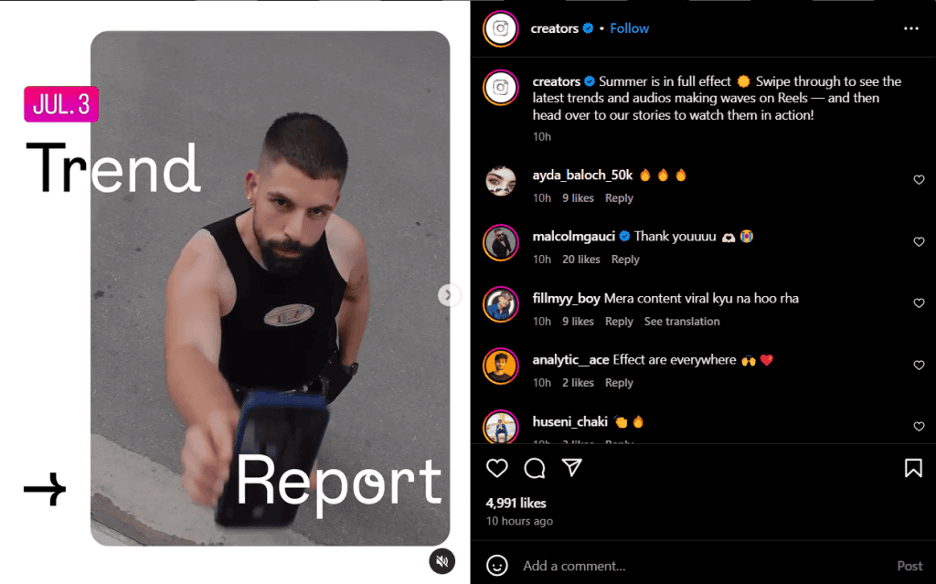 How to Find Trending Sounds on Instagram Reels