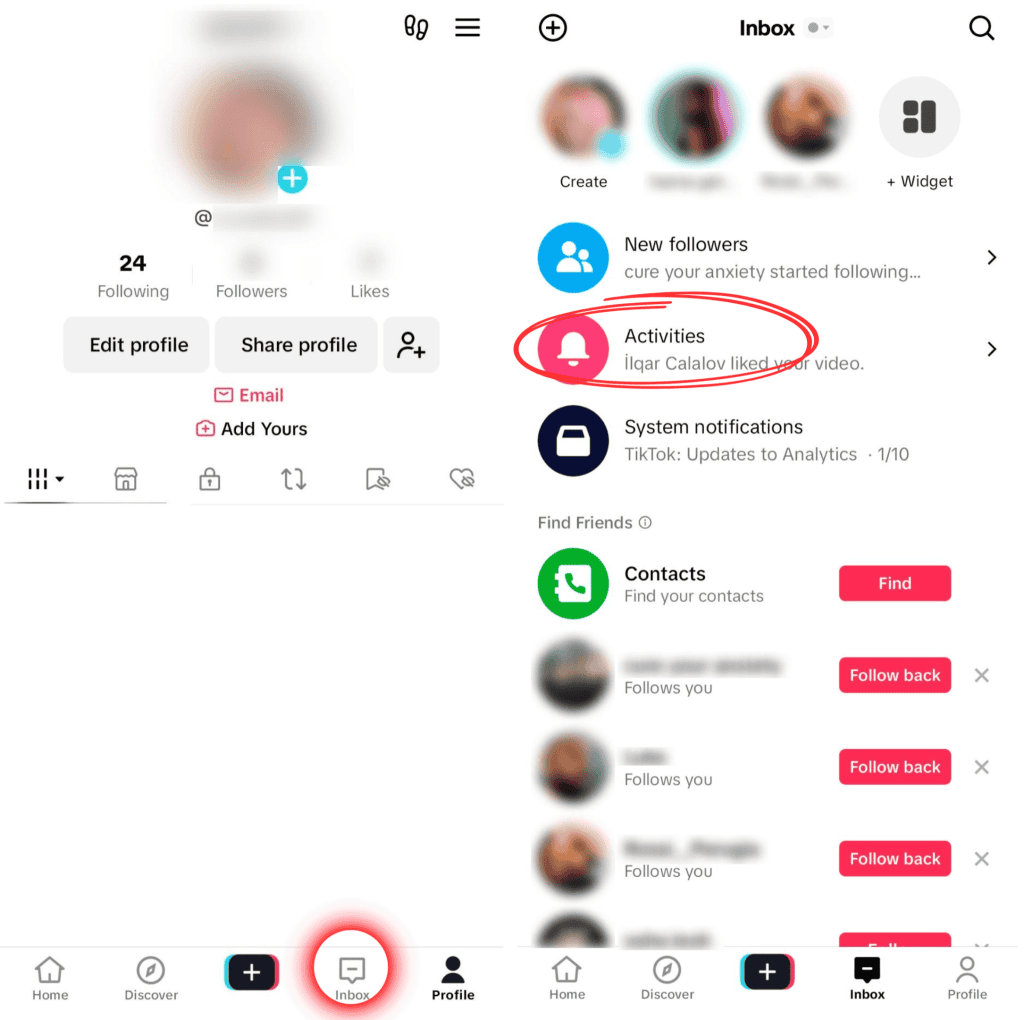 How To Turn Off Profile Views On TikTok through Profile pages