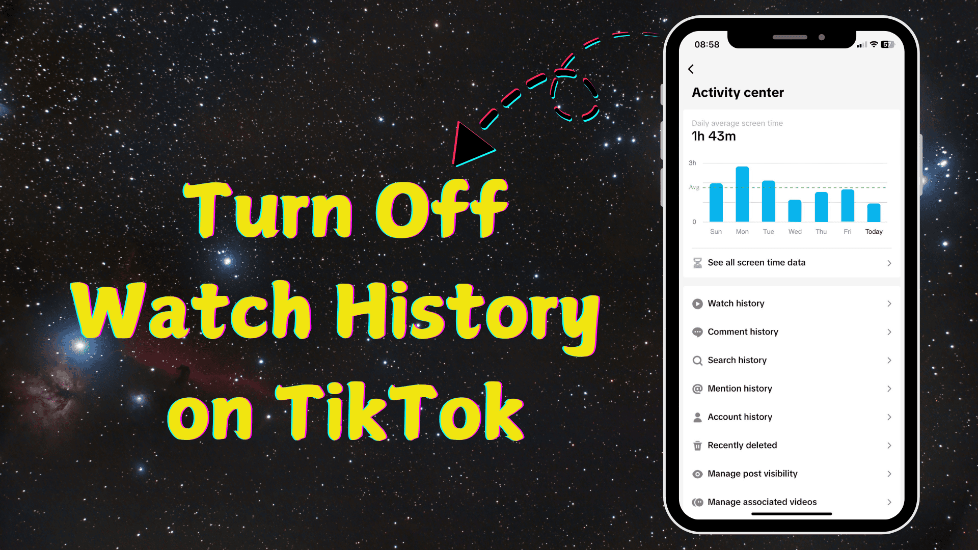 How To Turn Off Watch History on TikTok