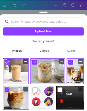 add images to Canva