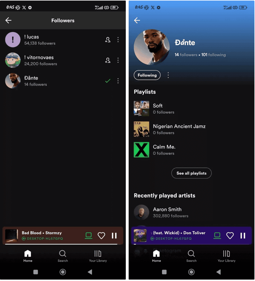 View Your Friend's Activity on Spotify