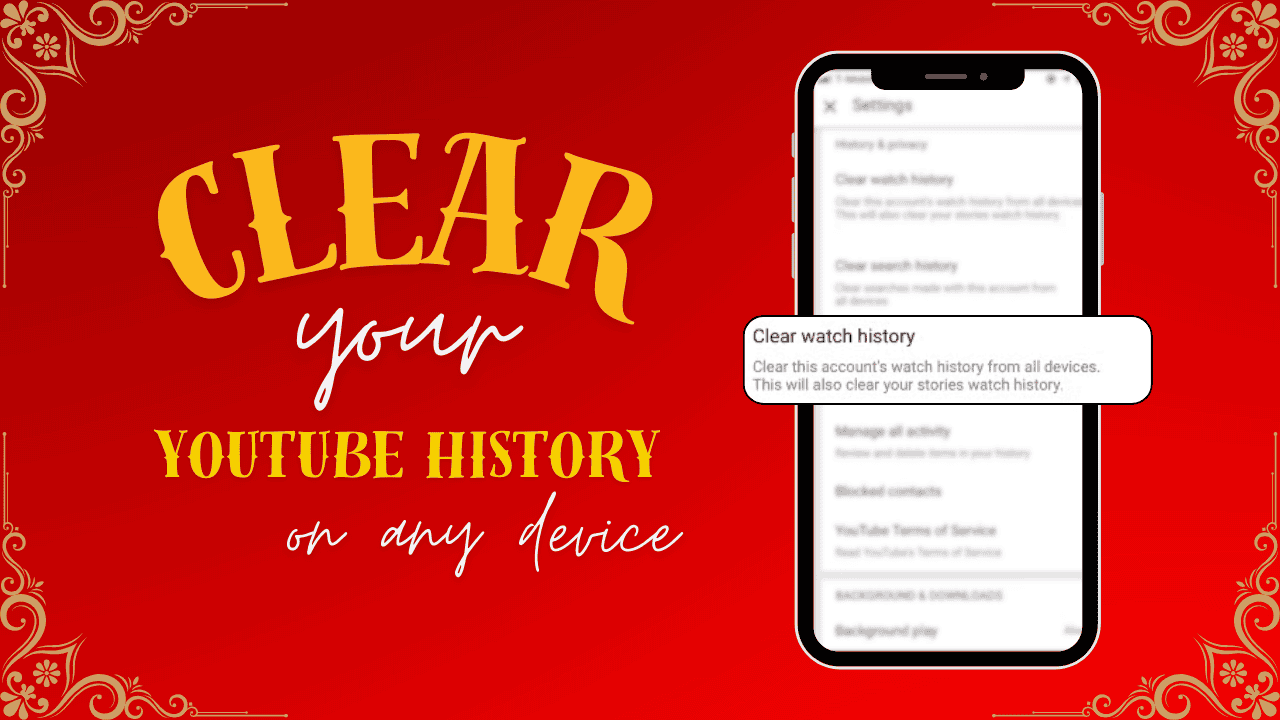 How to Clear Your YouTube History