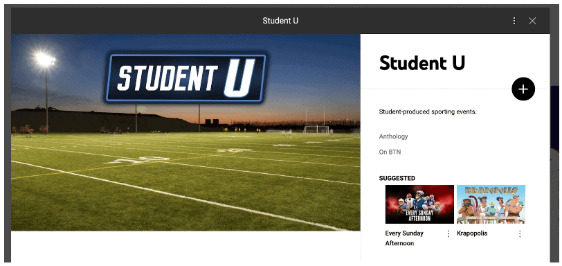 YouTube TV Student Discount U - Student U