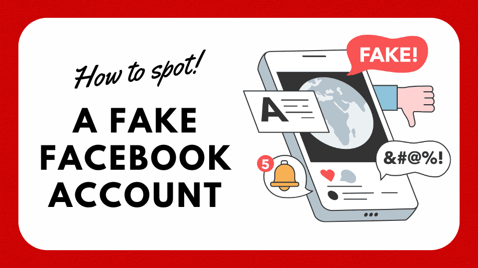 how to spot a fake Facebook Account