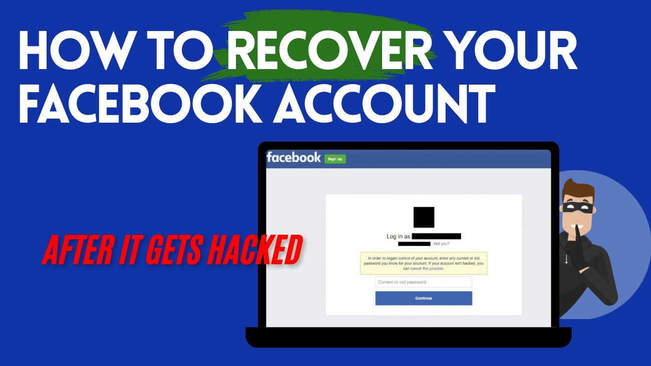 recover hacked facebook account