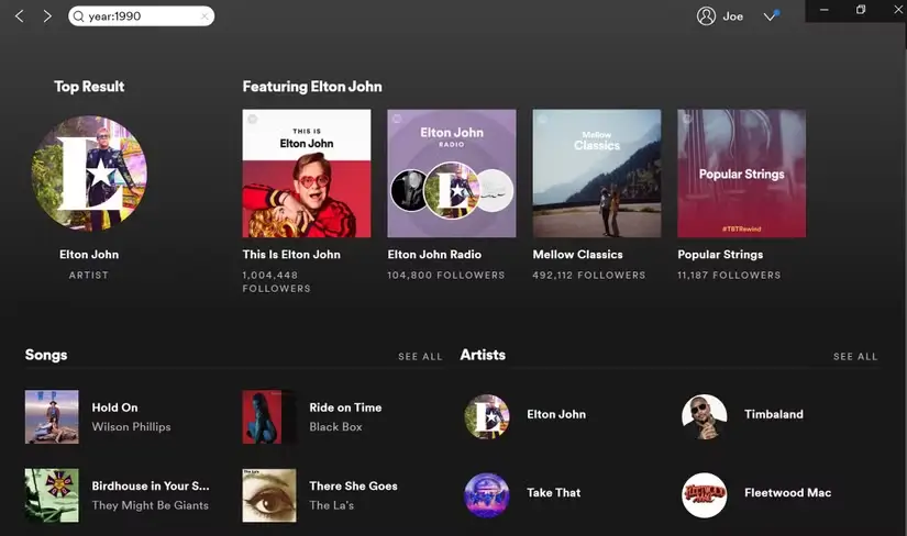 Search-With-Advanced-Parameters-on-Spotify