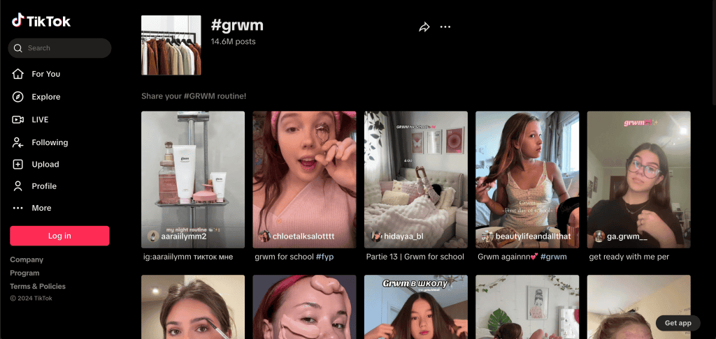 grwm meaning on TikTok