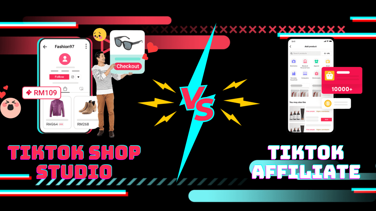 difference between TikTok Shop Studio and TikTok Affiliate