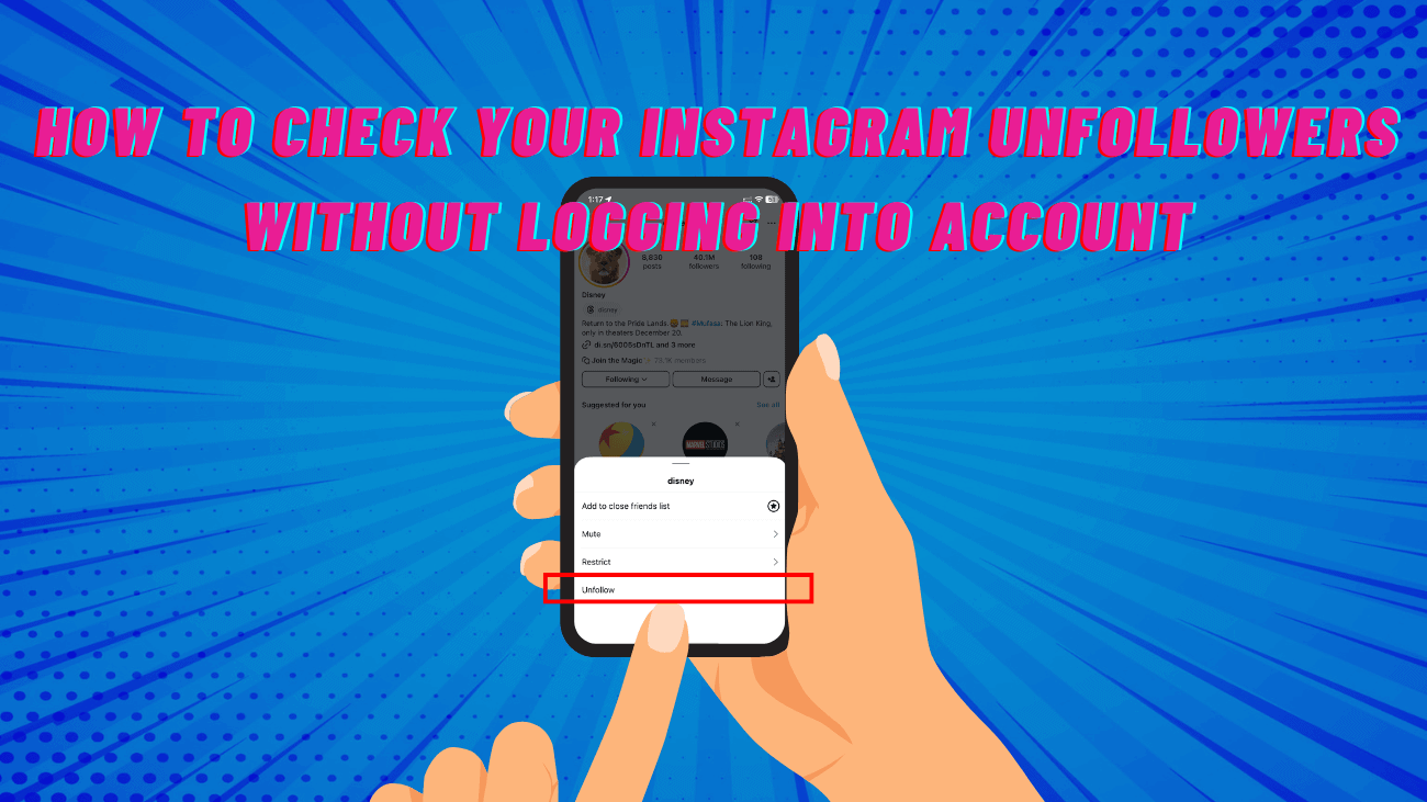 Check Instagram Unfollowers Without Logging