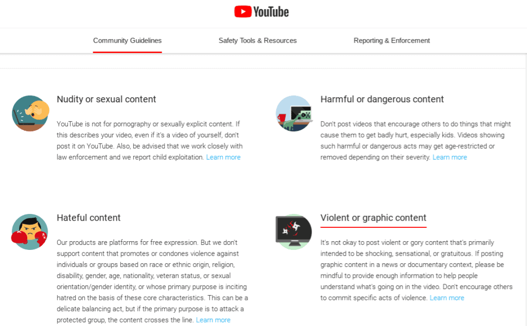 YouTube Community Guidelines - Banned on YouTube for False Reporting