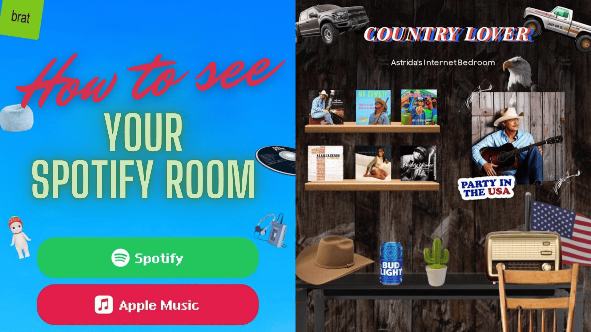 how to see your Spotify room