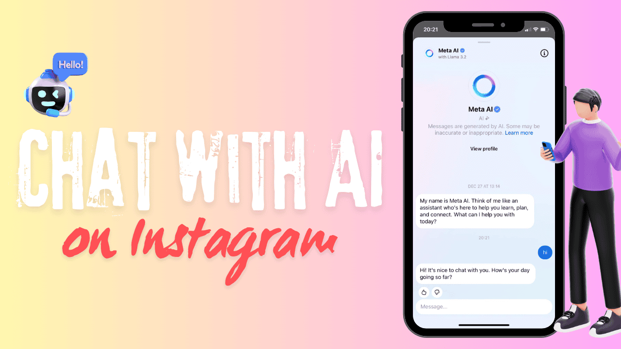 Chat with AI on Instagram