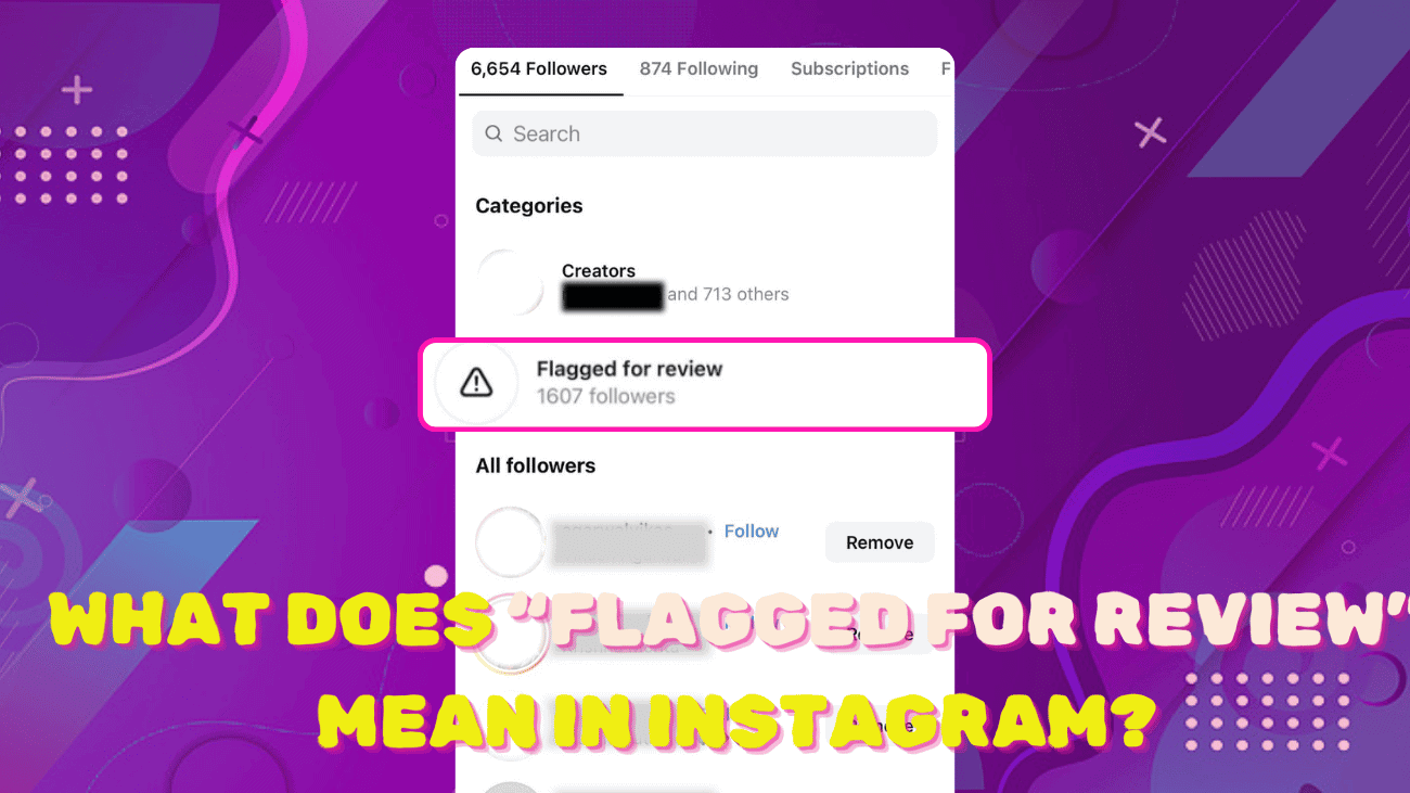 “Flagged For Review” Mean in Instagram