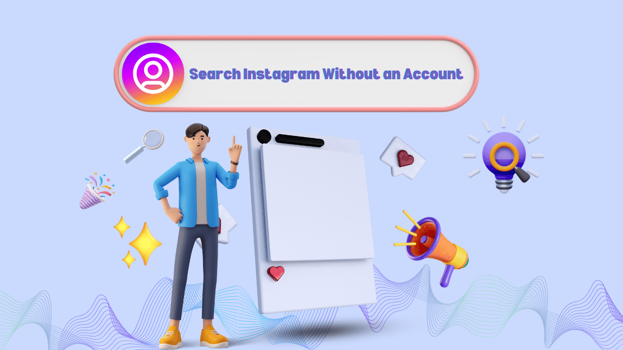 search Instagram without an account