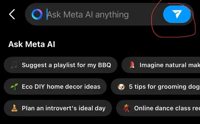 step 1 To Turn Off Meta AI on Instagram