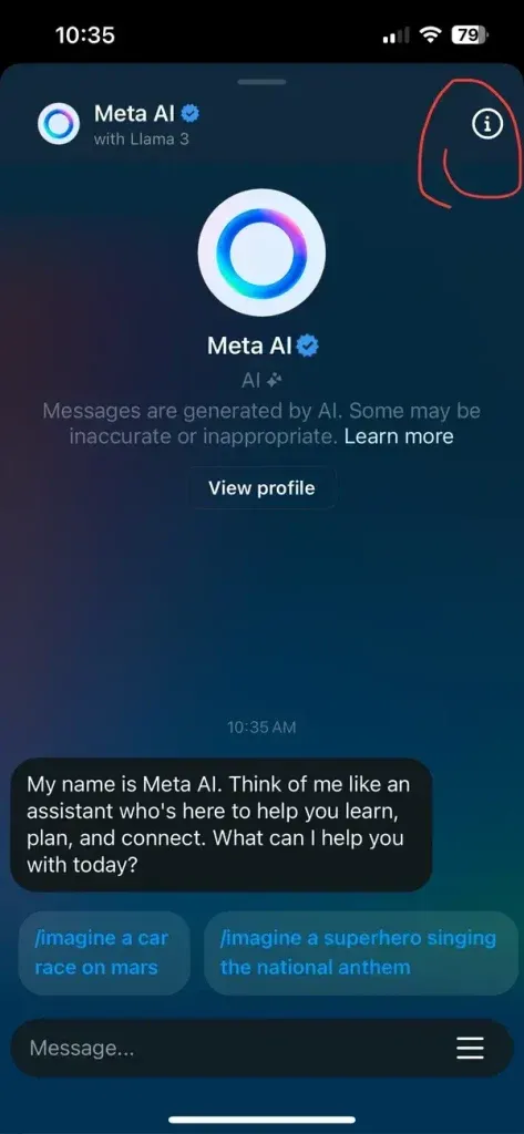 step 2 To Turn Off Meta AI on Instagram